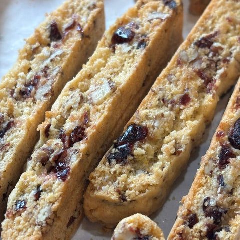 Cranberry Pecan Biscotti